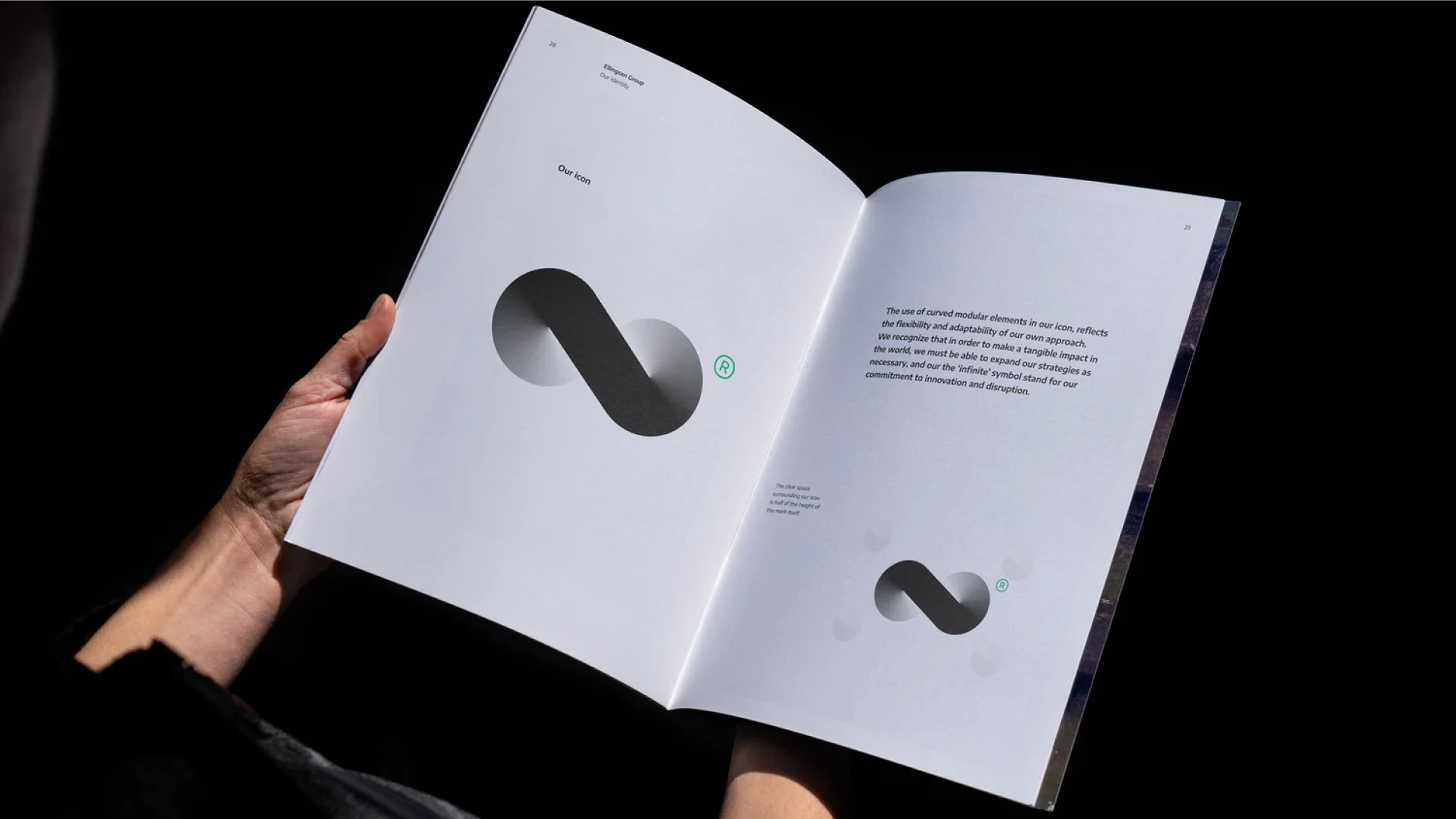 Reading through Ellingsen Group's brand book