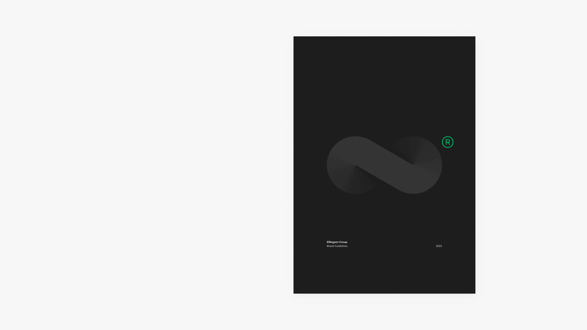 A hyperlapse over Ellingsen Group's brand book