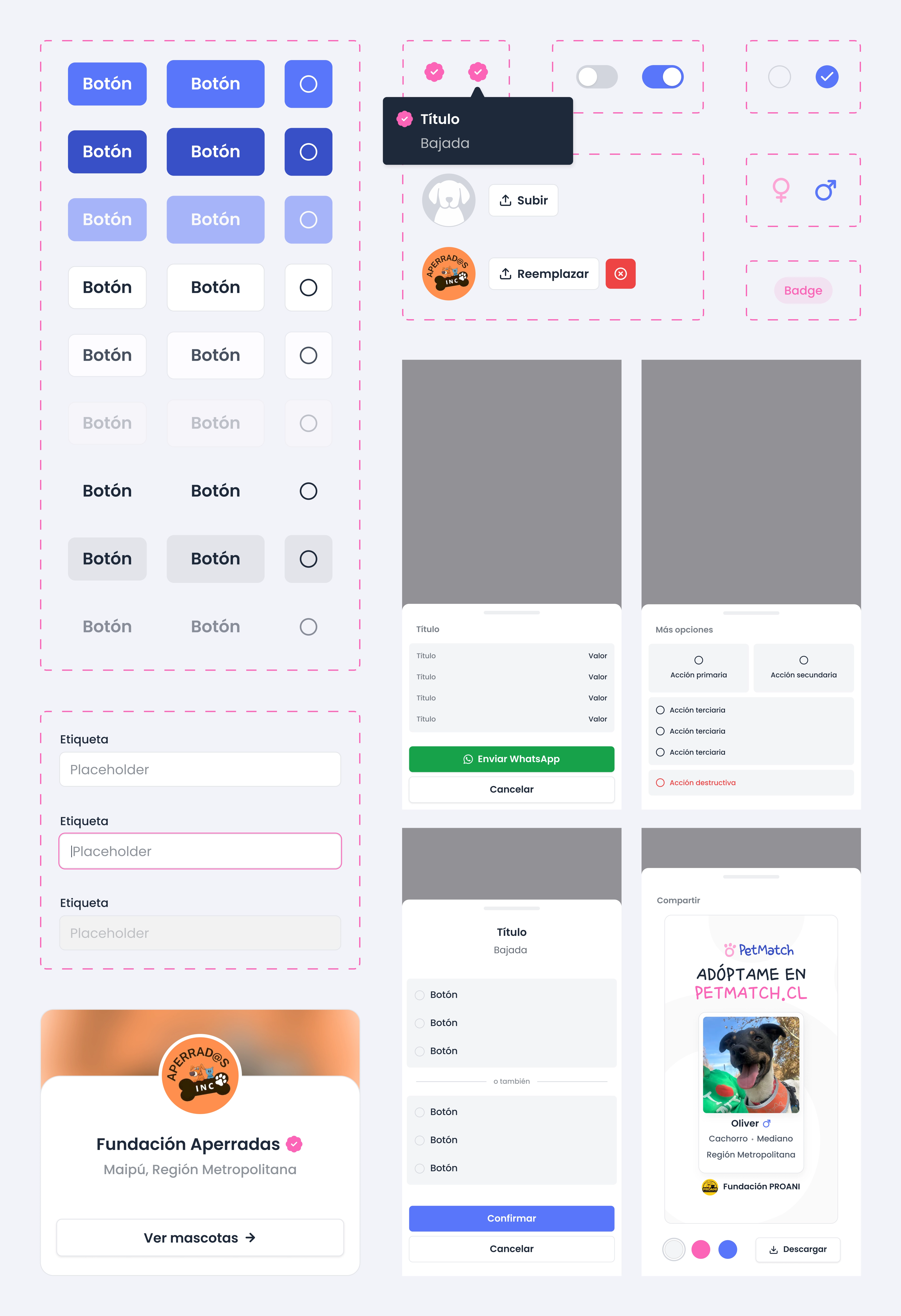 PetMatch design system