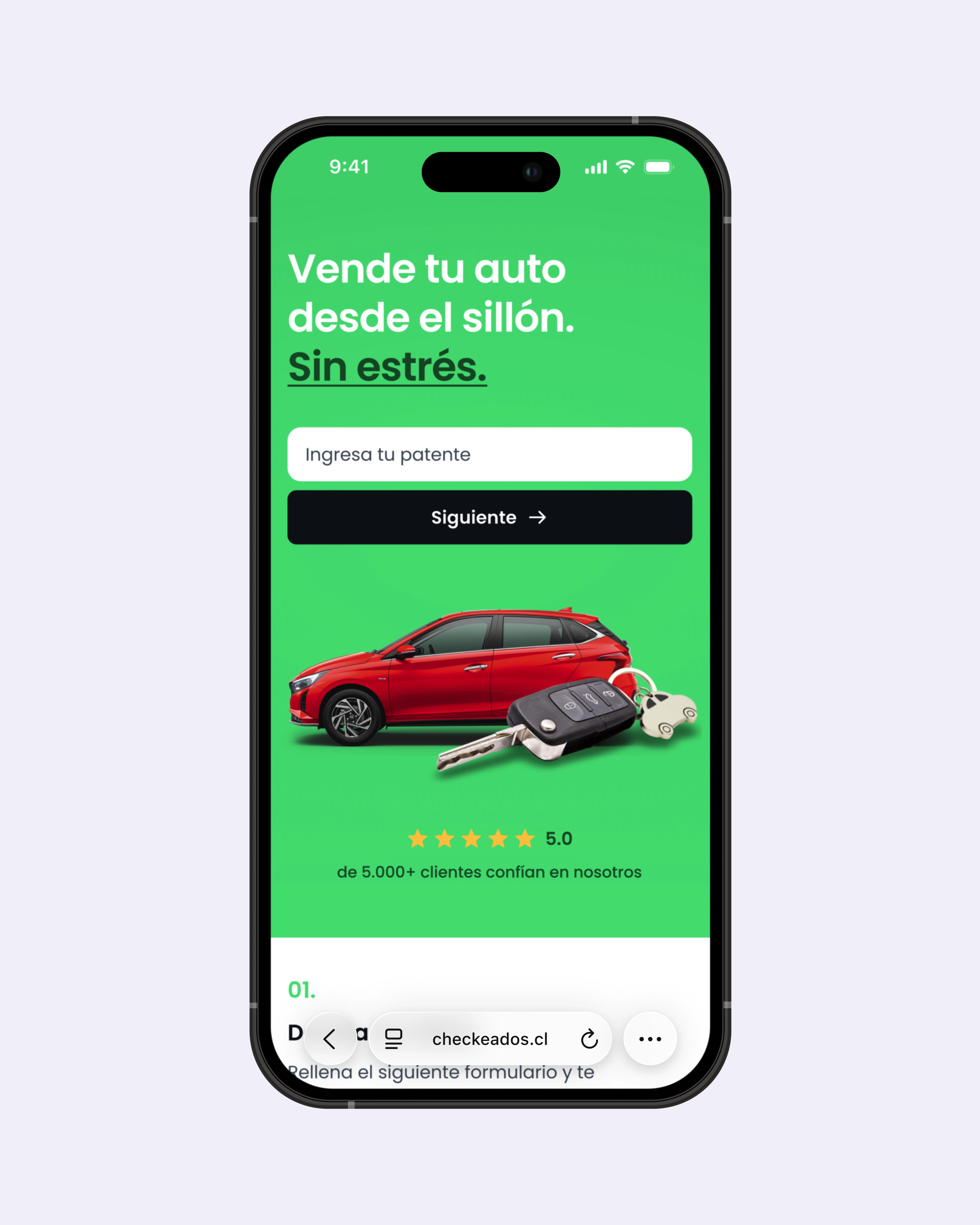 Landing of Checkeados